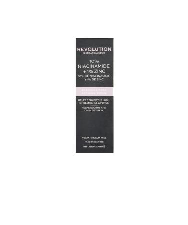 REVOLUTION SKINCARE Skin Serum Niacinamide And Zinc 60 Ml - Buy Online on GoSupps.com