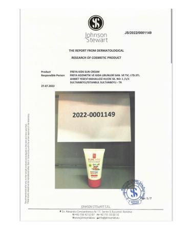 Freya Kids Suncare Kids Sun Cream 50ml Kids Sun Cream 50ml - Buy Online on GoSupps.com