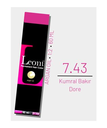 Leoni Hair Dye No 7.43 Blonde Copper Dore