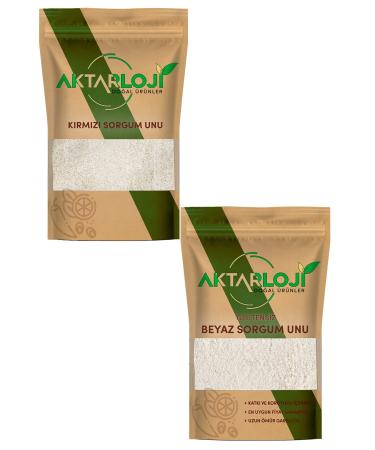 2.5 Kg Gluten Free White Sorghum Flour + 2.5 Kg Red Sorghum Flour