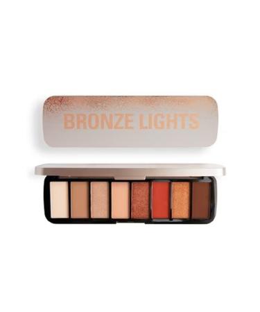 Revolution Ultimate Lights Eyeshadow Palette Bronze Pink