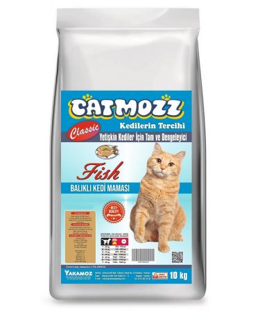 CatMozz Classic Fish Adult Cat Food 10 Kg