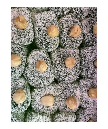 G ven ekerleme Kiwi Hazelnut Turkish Delight 500gr