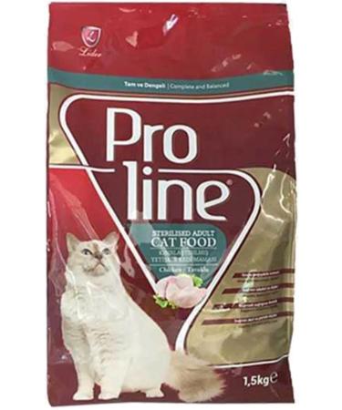Proline Sterilized Chicken Sterilized Adult Cat Food 1.5 Kg