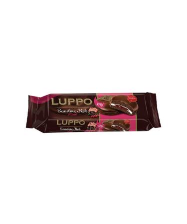 len Luppo Sandwich Cake with Cherry 182 Gr X 4 Pieces