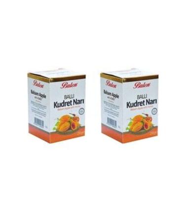 Balen 2 Boxes Honeyed Pomegranate Paste with Mastic Gum 210 Gr Pomegranate