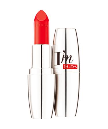 Pupa Milano Lipstick - I'm Pure Color Lipstick Sizzling Orange 8011607210121