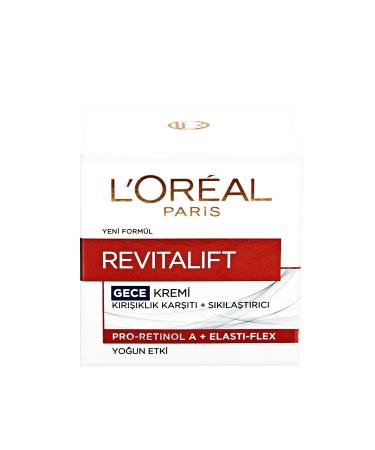 L'Oreal Paris Revitalift Anti-Wrinkle & Firming Night Cream 50 ml 5011408040791 - Buy Online on GoSupps.com