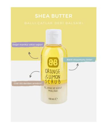 BNB Orange & Lemon Scrub - Orange and Lemon Peeling 150ml