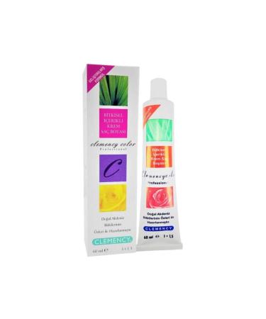 Clemency Herbal Content Tube Hair Dye 6.4 Luminous Copper Chestnut + Oxidant 90ml.