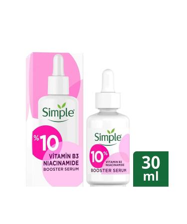 Simple Booster B3 Niacinamide Vitamin Even Skin Tone Balancing Super Serum 30 ml