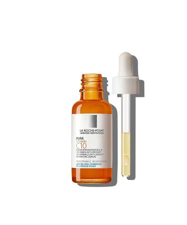 La Roche Posay Pure Vitamin C10 Skin Serum Antioxidant Serum with Pure Vitamin C for Brightening Skin 30ml