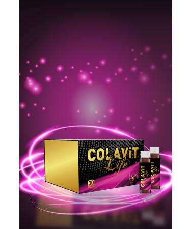 Colavit Life Type I & Type III Collagen Hyaluronic Acid Resveratrol Coenzyme Q10 Mango Flavor 4in1 - Buy Online on GoSupps.com