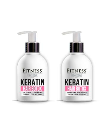 Fitness Professional Repair Keratin Botox Hair Botox 250 Ml 2 Pieces for Damaged and Dry Hair