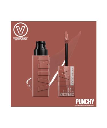 Maybelline New York Super Stay Vinyl Ink Long-Lasting Liquid Glossy Lipstick 120 Punchy - Buy Online on GoSupps.com