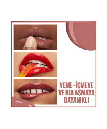 Maybelline New York Super Stay Vinyl Ink Long-Lasting Liquid Glossy Lipstick 120 Punchy - Buy Online on GoSupps.com