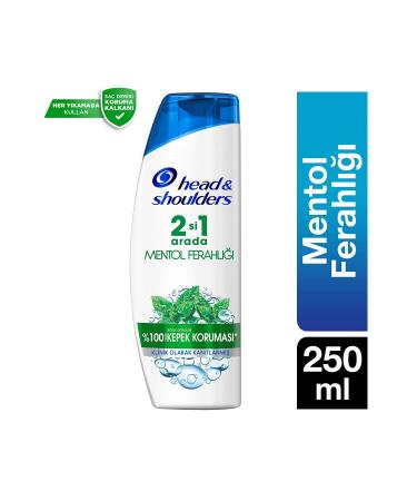 Head and Shoulders Menthol Freshness 2 in 1 Anti-Dandruff Shampoo 250 ml