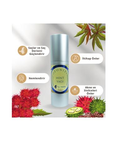 Dr. Yilmaz Ozonized Castor Oil Oxygen Skin Care Serum 30ml Airless