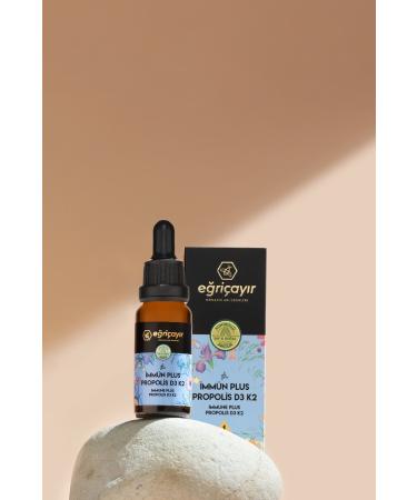 E ri ay r Immunplus Propolis Vitamin K2 and D3 Supplementary Food 20 Ml