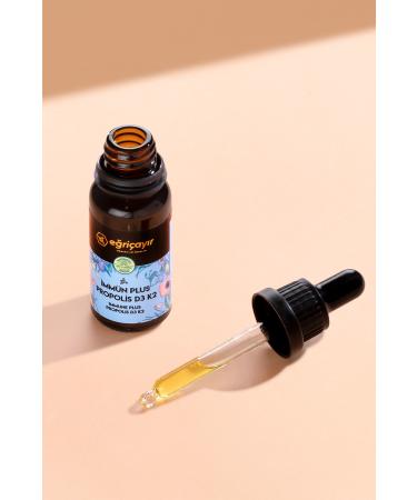 E ri ay r Immunplus Propolis Vitamin K2 and D3 Supplementary Food 20 Ml - Buy Online on GoSupps.com