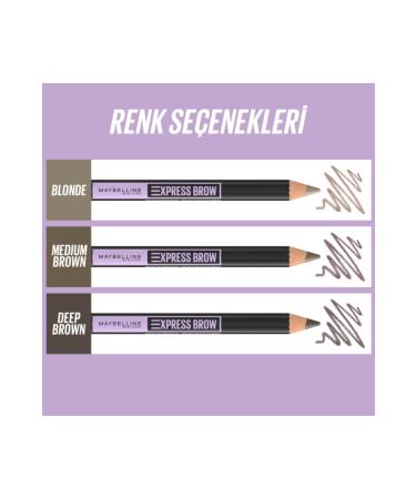 Maybelline New York Express Brow Shaping Pencil - Medium Brown - Buy Online on GoSupps.com