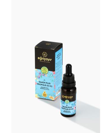 E ri ay r Immunplus Propolis Vitamin K2 and D3 Supplementary Food 20 Ml - Buy Online on GoSupps.com