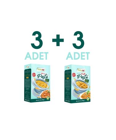 Naturpy Gluten-Free Tube-Spiral Pasta (penne-fusilli) 250 Gr. X 3+3 Pieces
