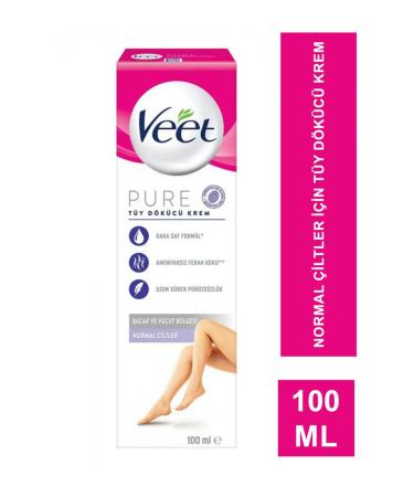 Veet Pure Hair Removal Cream For Normal Skin 100 ml