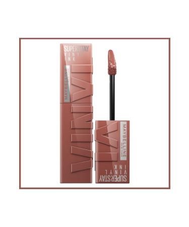 Maybelline New York Super Stay Vinyl Ink Long-Lasting Liquid Glossy Lipstick 120 Punchy