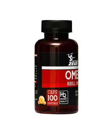 NUTRITION ZEUS Omega 3 Krill Oil 100 Capsules and 1 Whey Sachet - Buy Online on GoSupps.com