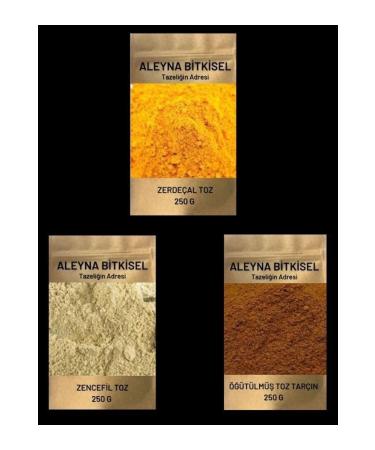 Aleyna Herbal Immune Kit- Ginger Turmeric Cinnamon 250 G