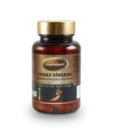 Mecit Efendi Panax Ginseng Red Ginseng Extract Containing Supplementary Food (780 Mg 60 Capsules)