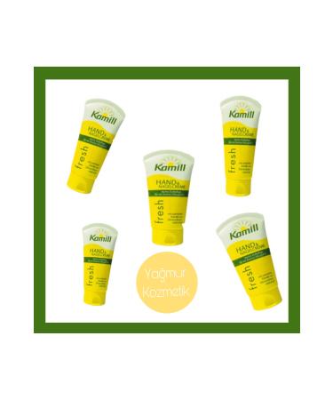 Kamill Fresh Hand & Nail Cream Tube 75ml Set of 5