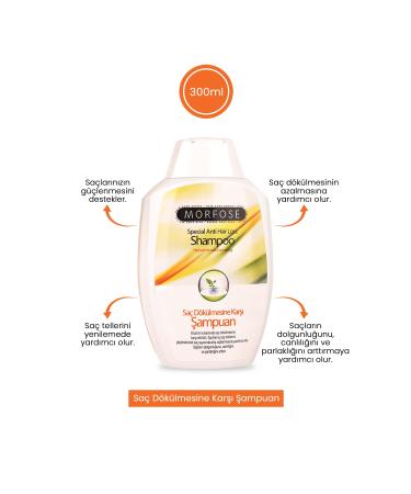 Morfose Anti Hair Loss Shampoo 300 ml - Buy Online on GoSupps.com