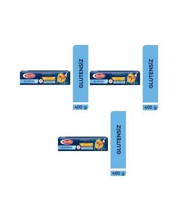 Barilla Gluten Free Spaghetti/ Gluten Free Spaghetti Pasta 400 Gr. - 3 Packs