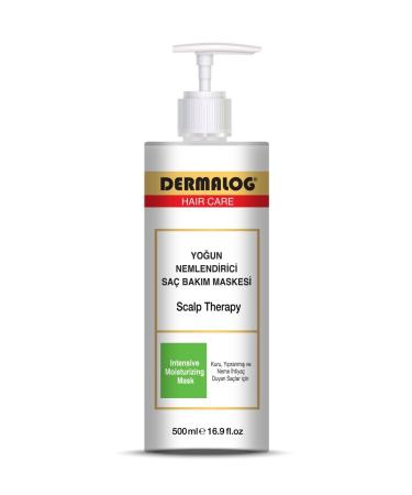 DERMALOG Intensive Moisturizing and Repairing Hair Care Mask for Dry Damaged Hair 500 ml