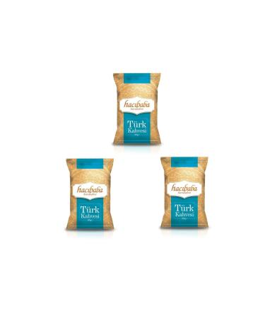 Hac baba Turkish Coffee - Foil 100gr - 3 Medium Roast Turkish Coffee