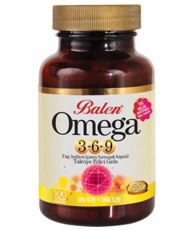 Balen Softgel Containing Omega 3-6-9 Fatty Acids