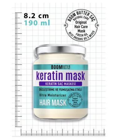 PROCSIN Boom Butter Strengthening Repair Keratin Hair Mask 190 Ml - Buy Online on GoSupps.com