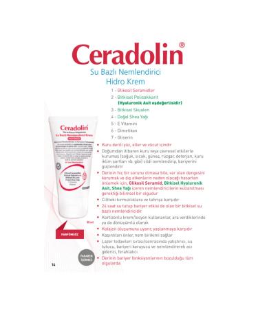 Ceradolin Anti-Dandruff Shampoo 300ml + Water-Based Moisturizing Cream 50ml Set - Buy Online on GoSupps.com