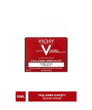 Vichy Liftactiv Collagen Anti-Aging Care Cream 50 Ml