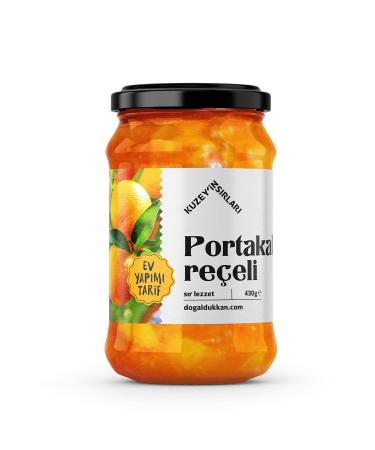 SECRETS OF THE NORTH Natural Orange Jam (430 Gr)