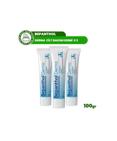 Bepanthol Derma Skin Care Cream 100 Gr X 3