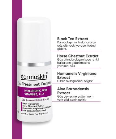 Dermoskin Eye Contour Care Cream 15 ml - Buy Online on GoSupps.com