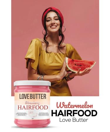 LOVE BUTTER Strawberry & Watermelon Hair Food Strawberry & Watermelon Hair Mask 190 ml - Buy Online on GoSupps.com