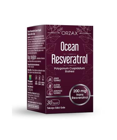 Ocean Resveratrol 200mg 30 Capsules