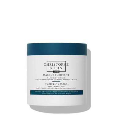 christophe robin Purifying Mask With Thermal Mud - 250 Ml