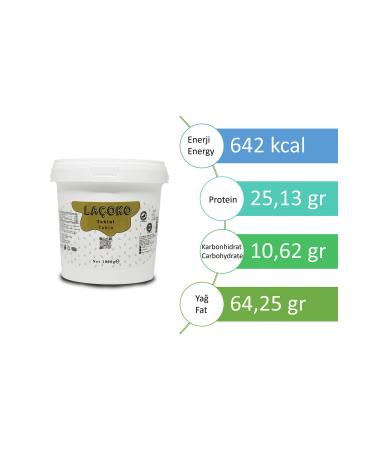 LA OKO 1kg Name - Personalized Bucket Sugar-free Additive-free Vegan Natural Tahini (1 Kg) - Buy Online on GoSupps.com