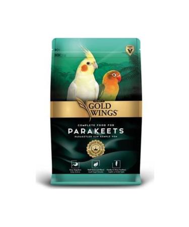 Gold Wings Premium Parakeet Food 1 Kg X 6 Pieces