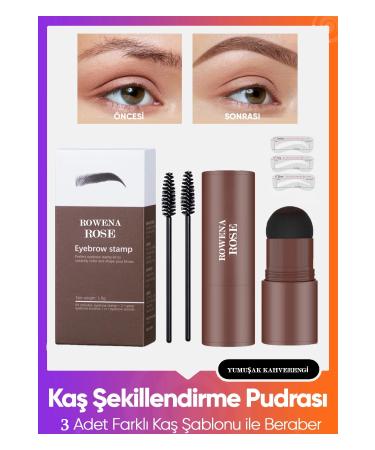 ROWENAROSE Eyebrow Shaping Kit Soft Brown